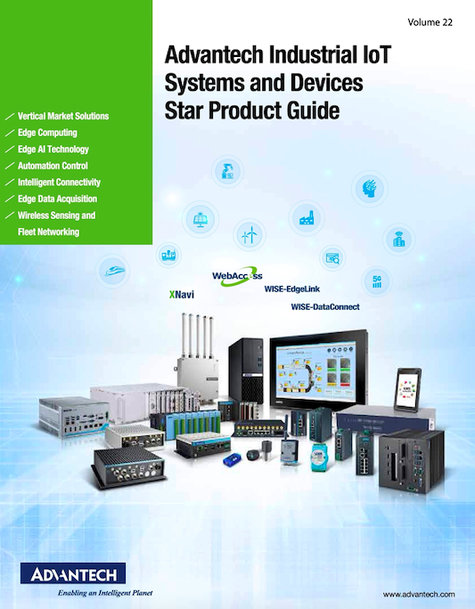 Advantech Launches New Industrial IoT Star Product Catalogue 